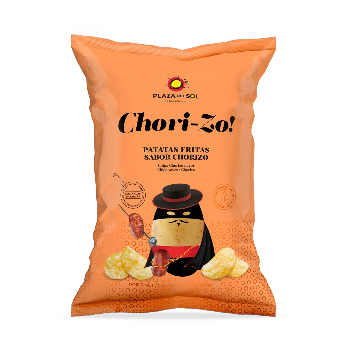 Kartoffelchips Chori-Zo! (Geschmack Spanische Chorizo) 115 g - UBSBOT.eu - Fine things for you