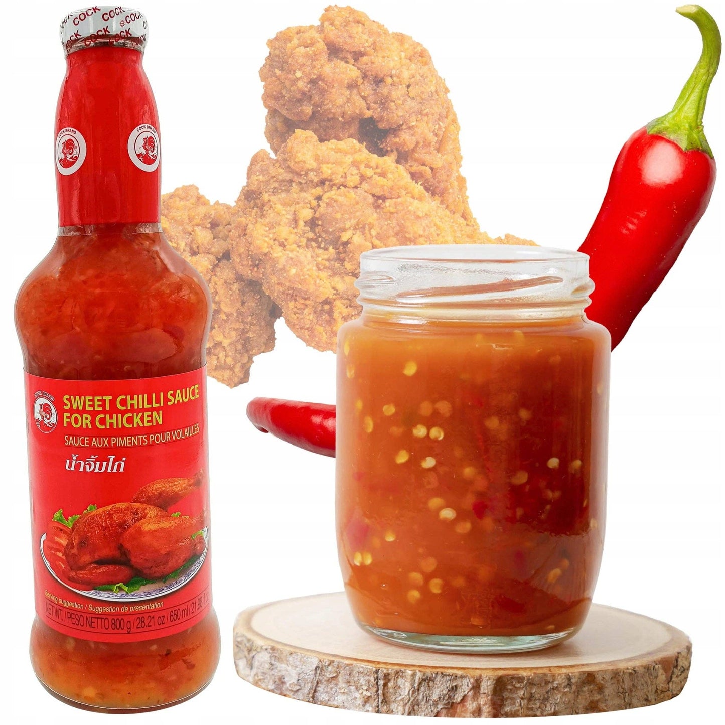 Cock Sweet Chili Sauce 650 ml - UBSBOT.eu - Fine things for you