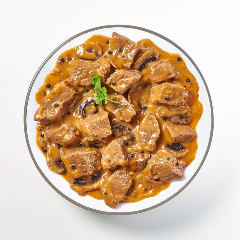 NEU ! Paul & Louise - Tellichery-Pfeffer Rindfleischscheiben (180 g) - UBSBOT.eu - Fine things for you