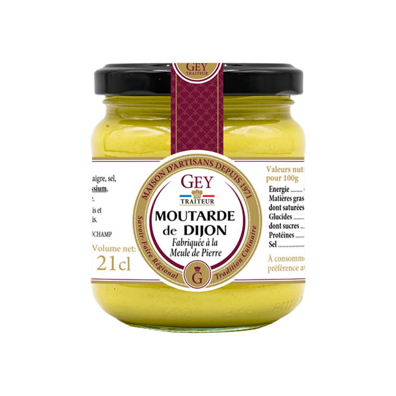 Maison RGEY - Dijon-Senf 21 cl - Raoul Gey Traiteur - 2367 - UBSBOT.eu - Fine things for you
