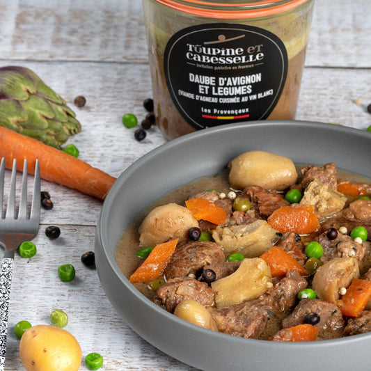 Toupine et Cabesselle - Avignon-Eintopf mit Lammfleisch und Gemüse - UBSBOT.eu - Fine things for you