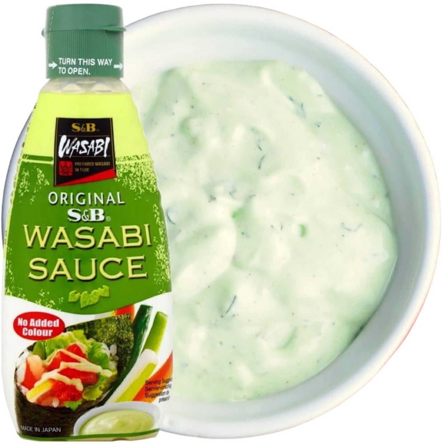 S & B Wasabisauce 170 g - UBSBOT.eu - Fine things for you