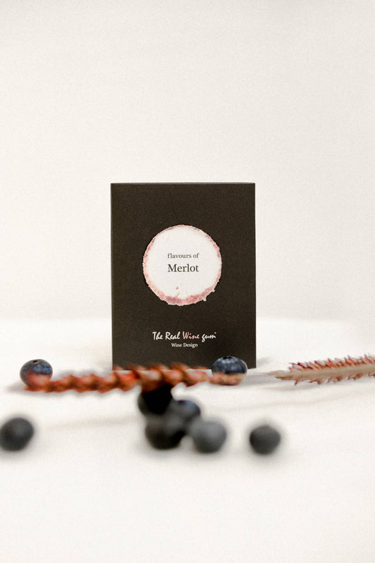 Merlot Weingummi - Einzelgeschenkbox 🌱 - UBSBOT.eu - Fine things for you