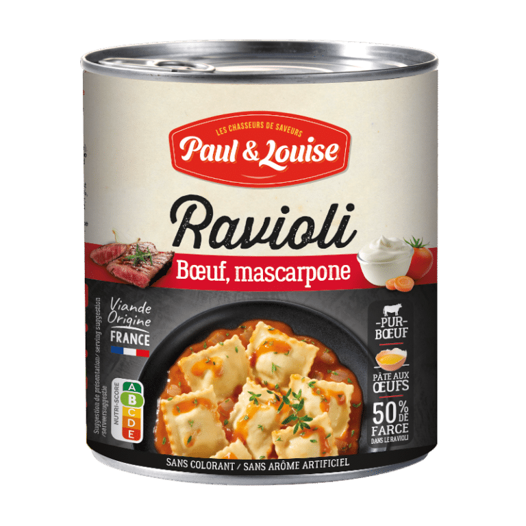 NEU ! Paul & Louise - Ravioli reines Rindfleisch (800g) - UBSBOT.eu - Fine things for you
