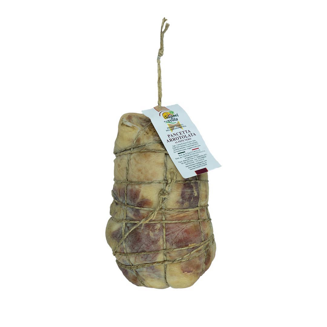 I sapori di una volta s.r.l.s - Artisanale gerollte Pancetta aus Irpinia - UBSBOT.eu - Fine things for you