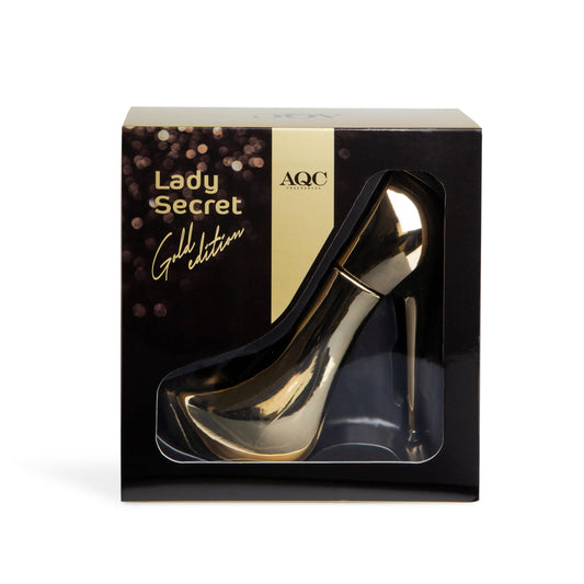 Aquarius Cosmetic SLU - Aqc Fragrances Lady Secret Gold Eau de Parfum in Schuhflakon, 100 ml - UBSBOT.eu - Fine things for you