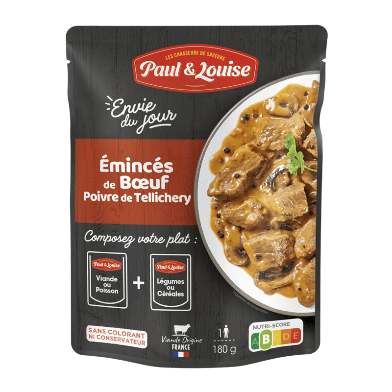 NEU ! Paul & Louise - Tellichery-Pfeffer Rindfleischscheiben (180 g) - UBSBOT.eu - Fine things for you