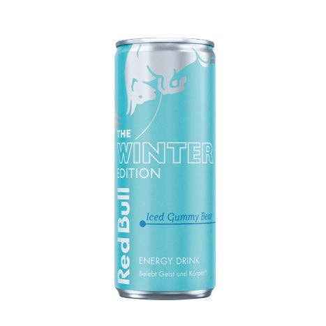Seifen-Shop - Red Bull Energy Drink Winter Edition Iced Gummy Bear - UBSBOT.eu - Fine things for you