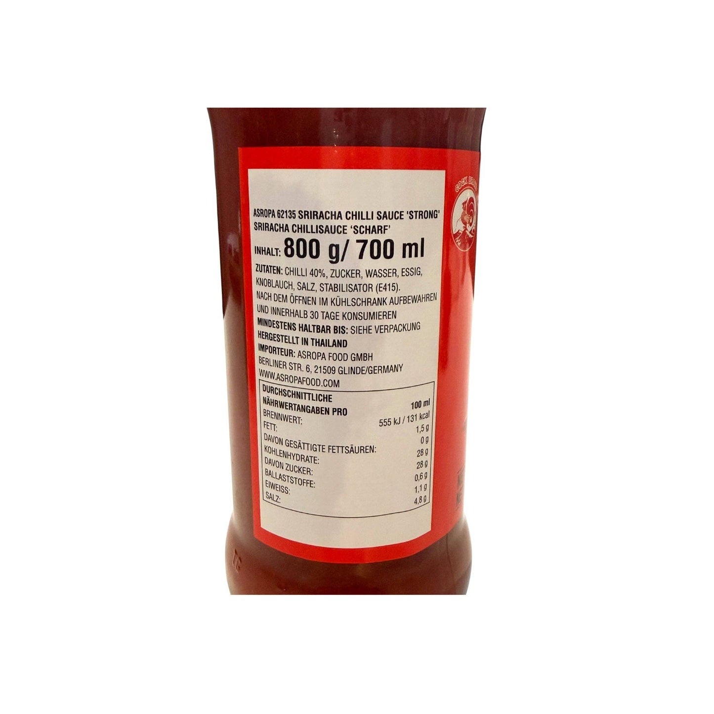 Cock Sriracha Chili Sauce 650ml - UBSBOT.eu - Fine things for you