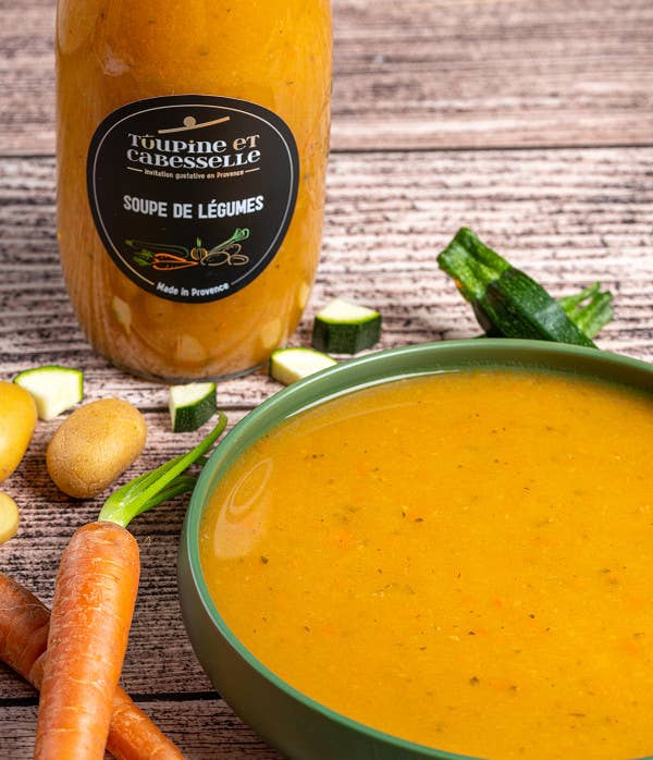 Toupine et Cabesselle - Gemüsesuppe - UBSBOT.eu - Fine things for you