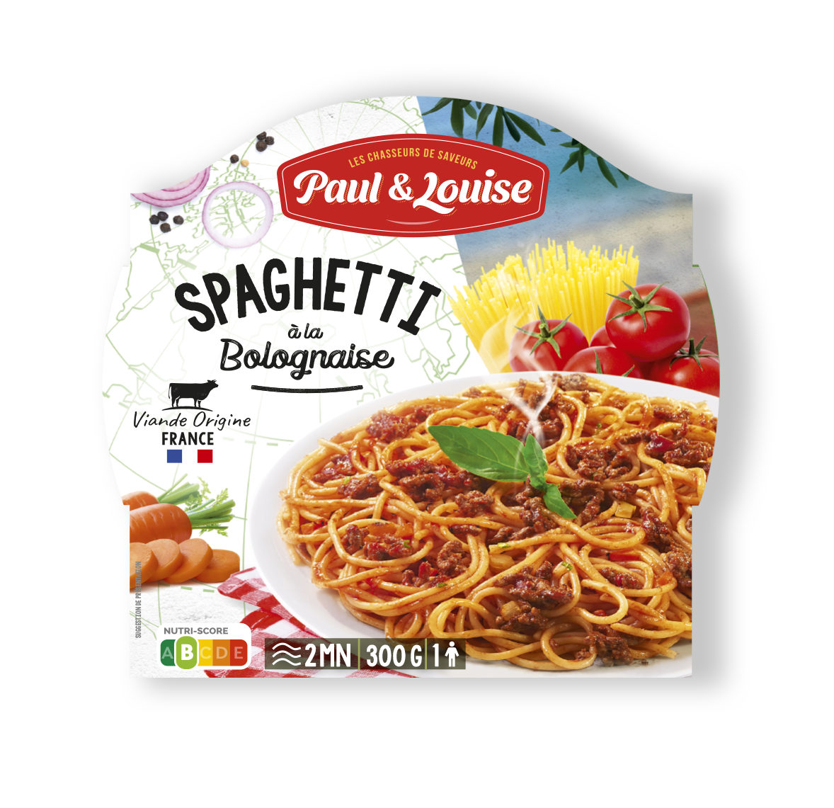 NEU ! Paul & Louise - Spaghetti Bolognese (300 g) - UBSBOT.eu - Fine things for you