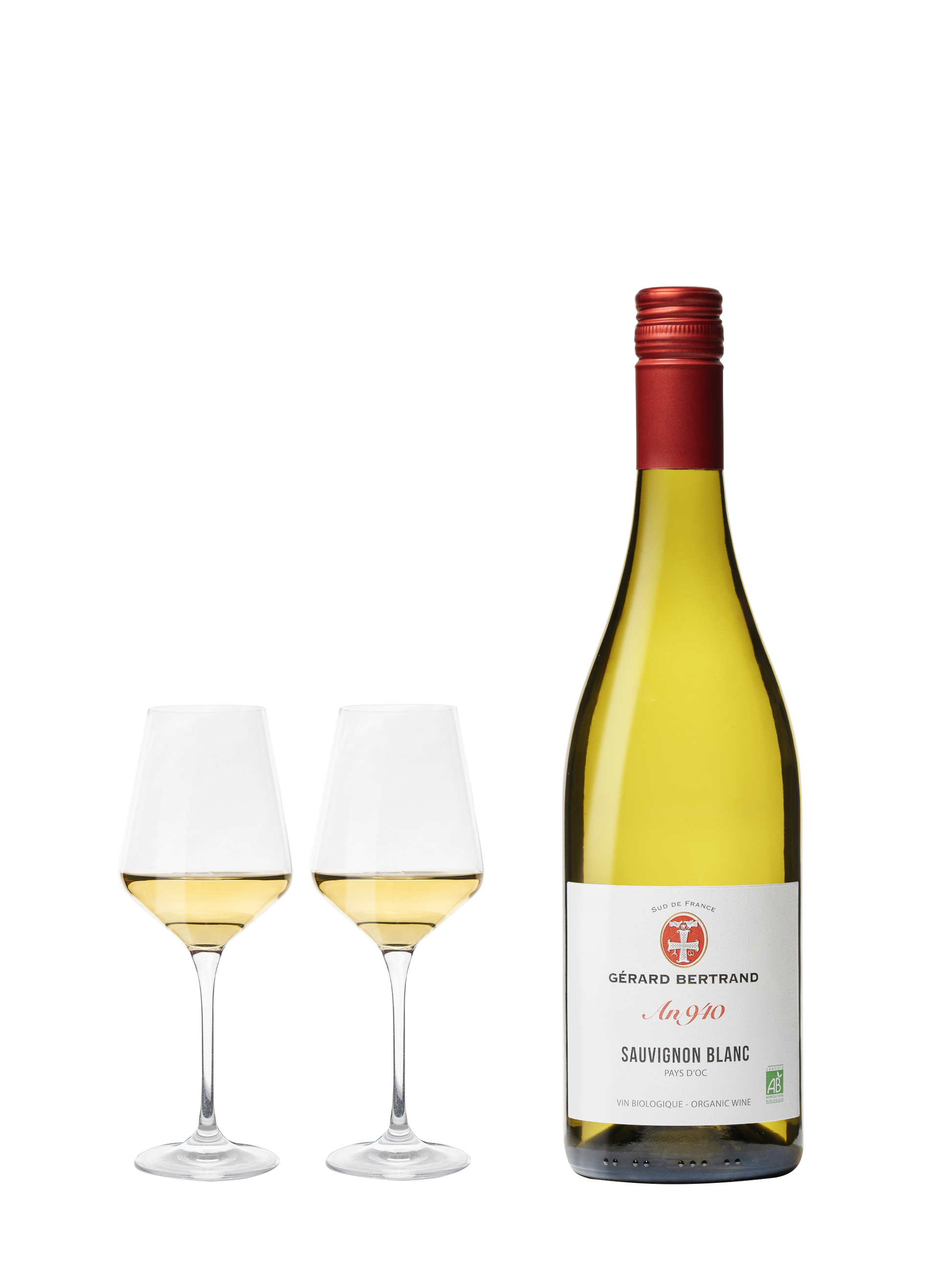 Gérard Bertrand - Héritage "An 940" Sauvignon Blanc 2024 75cl Bio-Weißwein Pays d'Oc - UBSBOT.eu - Fine things for you