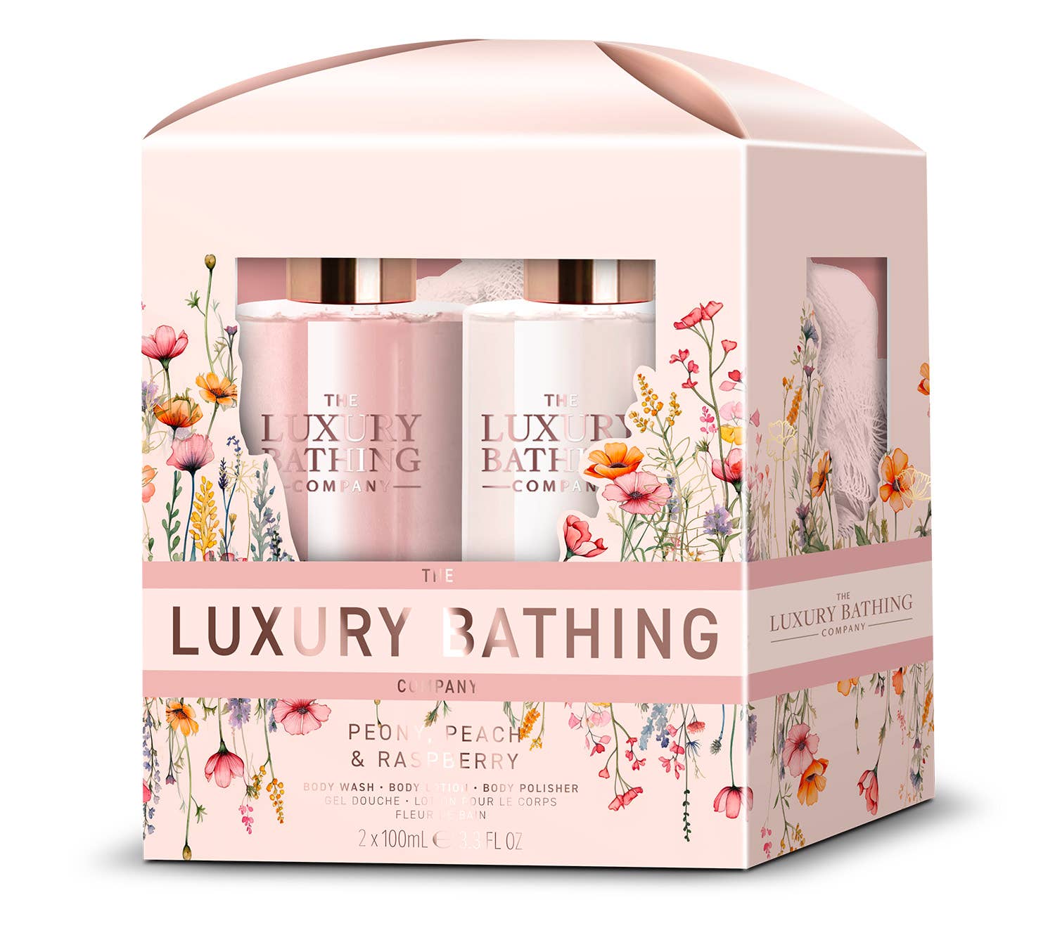 Pfingstrose, Pfirsich & Himbeere Glamouröser Glanz - UBSBOT.eu - Fine things for you