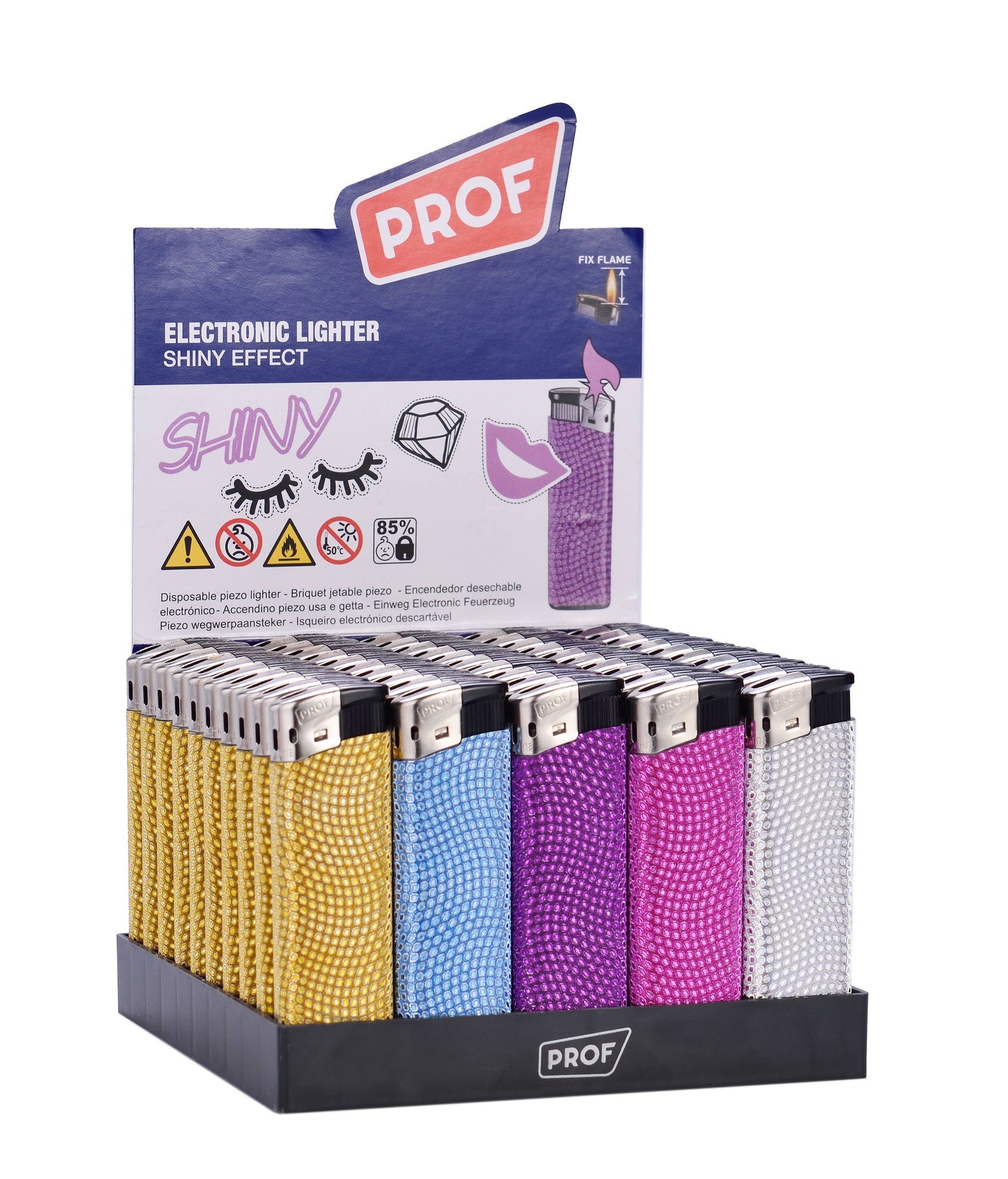 PROF elektronisches Feuerzeug mit brillantem Effekt - UBSBOT.eu - Fine things for you