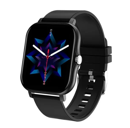 Goldene Smartwatch für Damen und Herren: Schwarz - UBSBOT.eu - Fine things for you