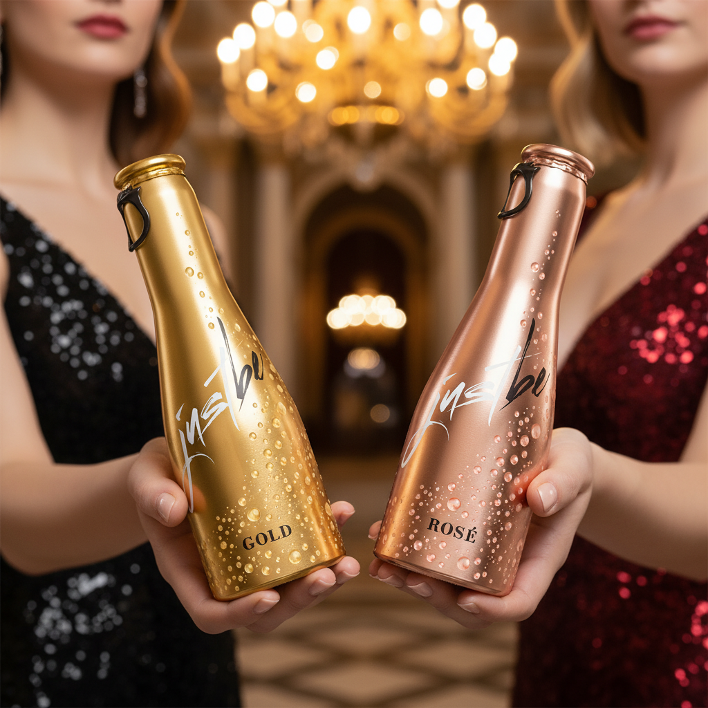 Justbe modern wine drinks - JustBe Gold + JustBe Rosé - UBSBOT.eu - Fine things for you