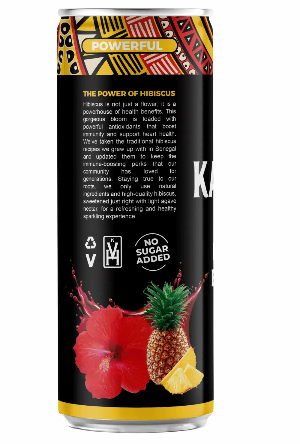 PINEAPPLE - 12-Pack Immunity Boosting Natural Healthy Plant-Based Hibiscus Beverages - UBSBOT.eu - Fine things for you