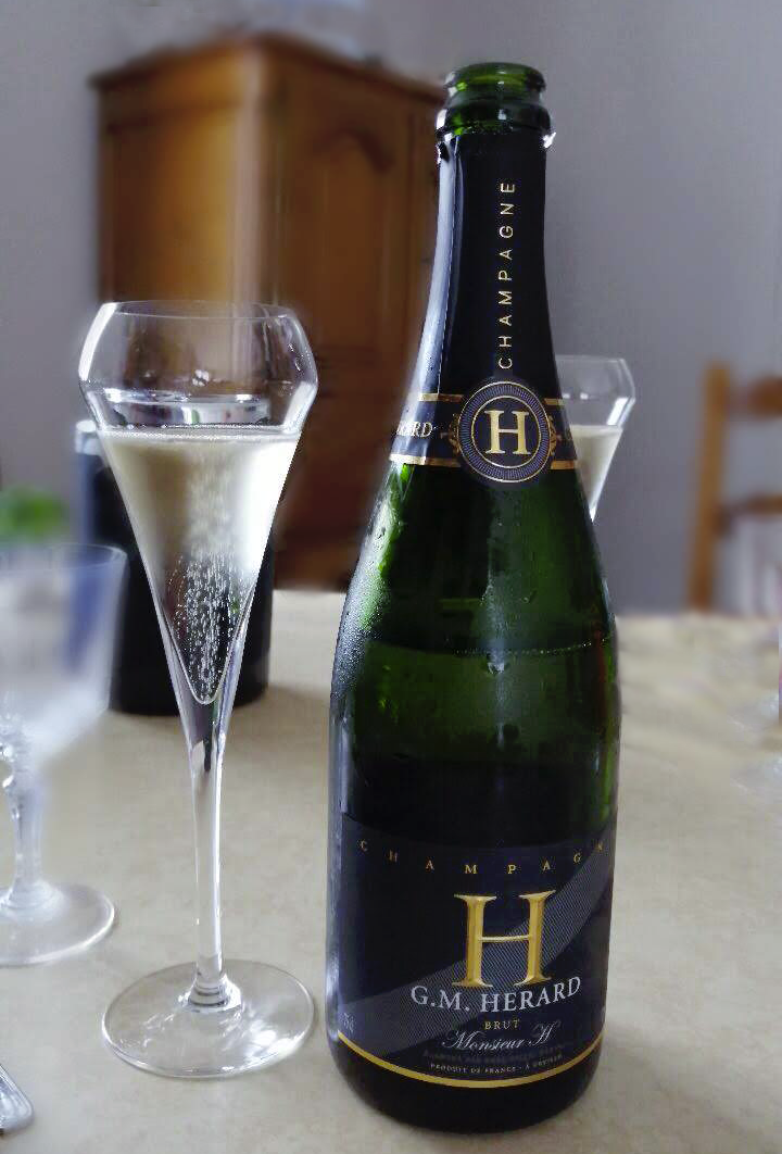 Champagne G.M. HERARD - Champagner Monsieur H Brut Signature 75 cl - UBSBOT.eu - Fine things for you