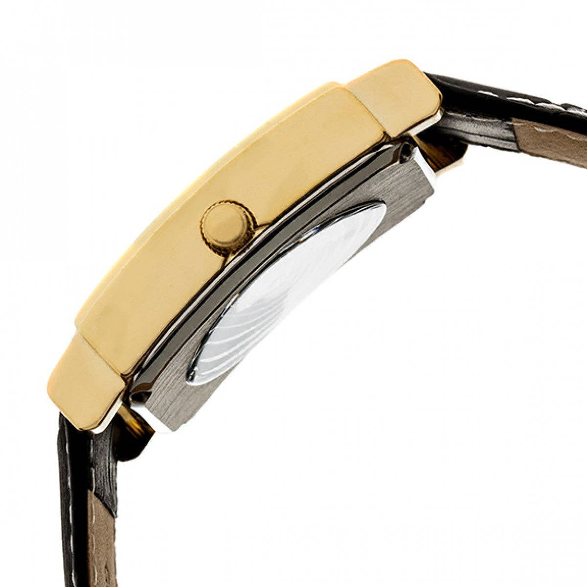 Heritor Automatikuhr Frederick mit Lederband: Schwarz - UBSBOT.eu - Fine things for you
