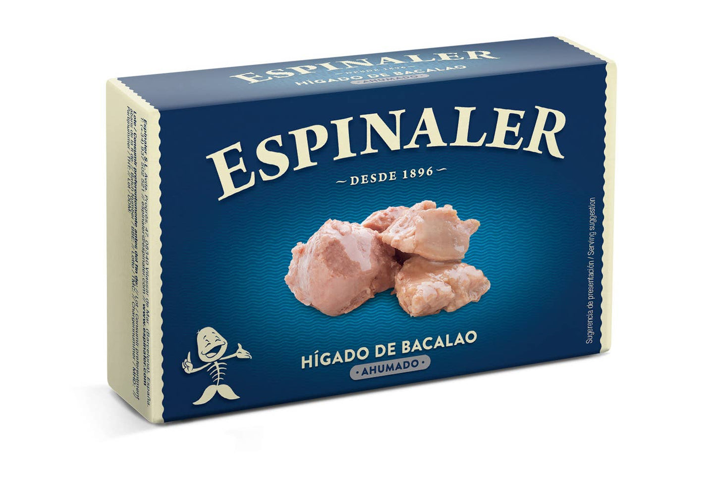 ESPINALER OL-120 geräucherte Kabeljauleber - UBSBOT.eu - Fine things for you