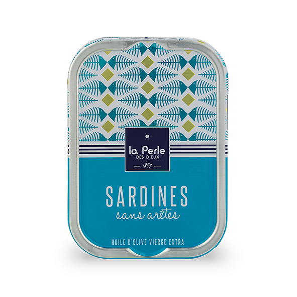 La Perle des Dieux - Sardinen ohne Gräten in nativem Olivenöl extra - UBSBOT.eu - Fine things for you