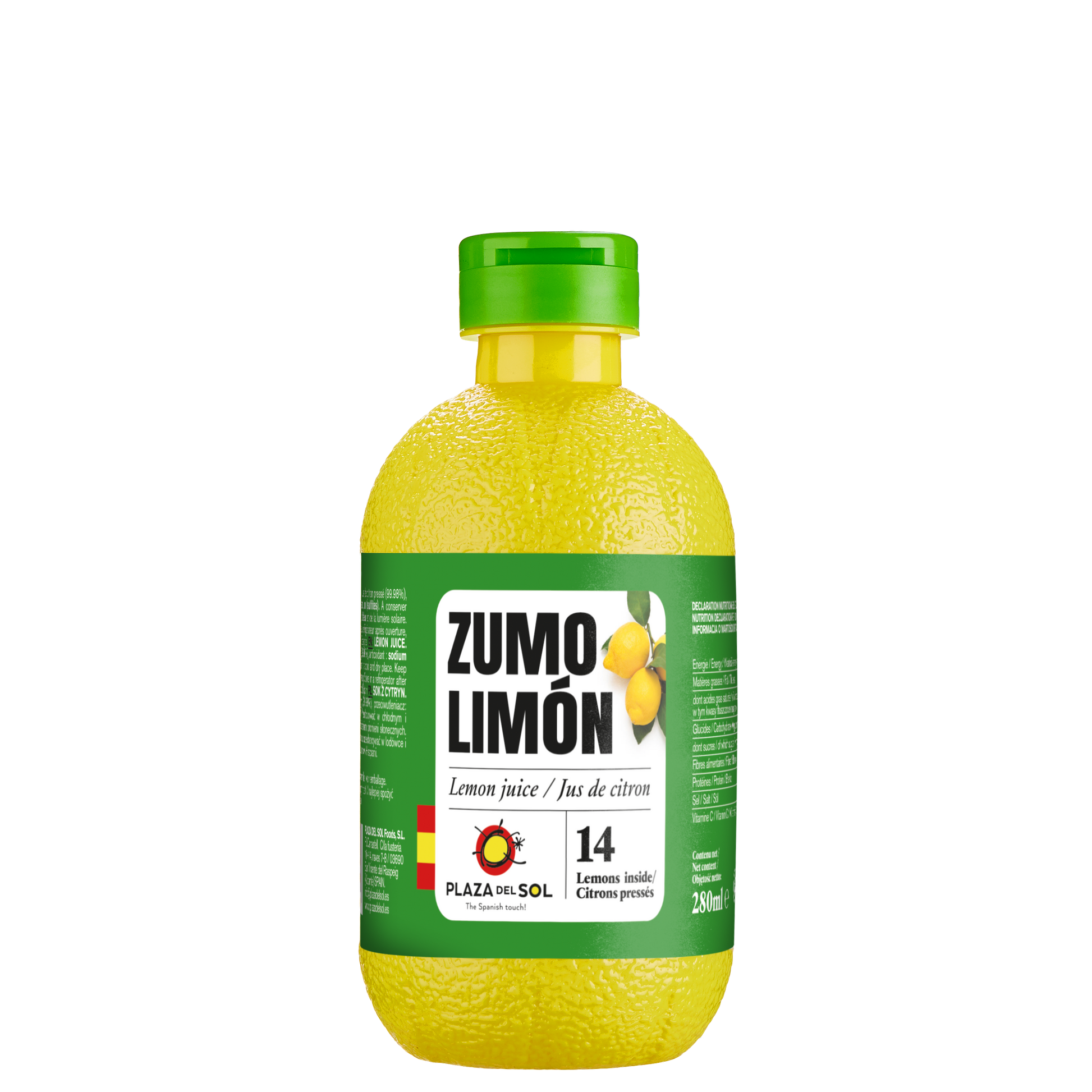 Zitronensaft 280 ml - UBSBOT.eu - Fine things for you