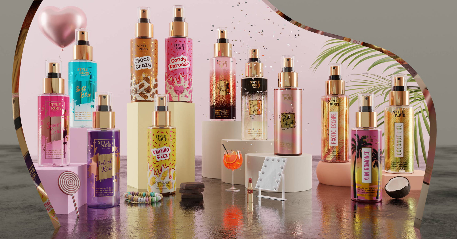 HOLO NIGHT Körperspray 100 ml - UBSBOT.eu - Fine things for you