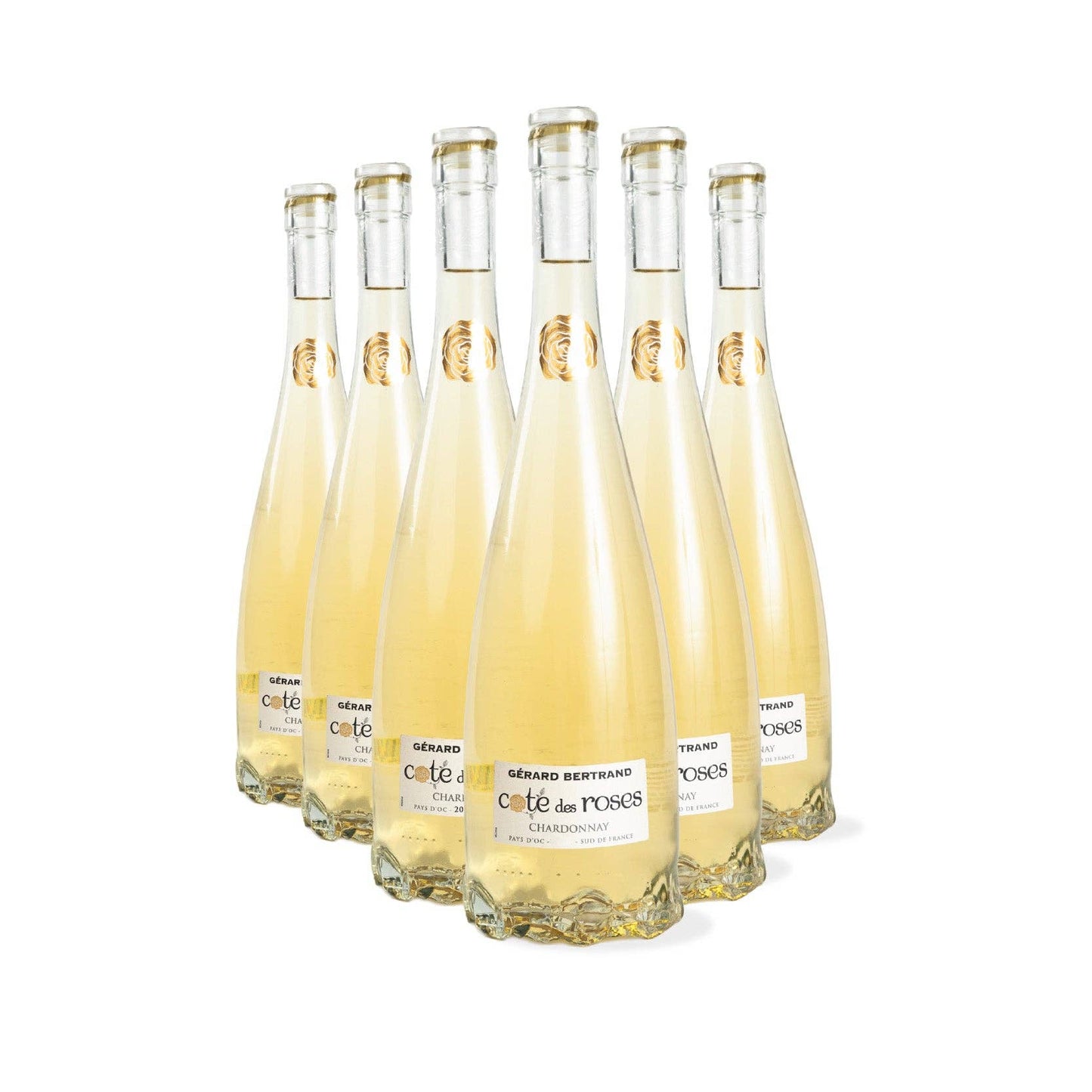 Gérard Bertrand - Cote des Roses Chardonnay 2024 Los 6 Flaschen 75cl - UBSBOT.eu - Fine things for you