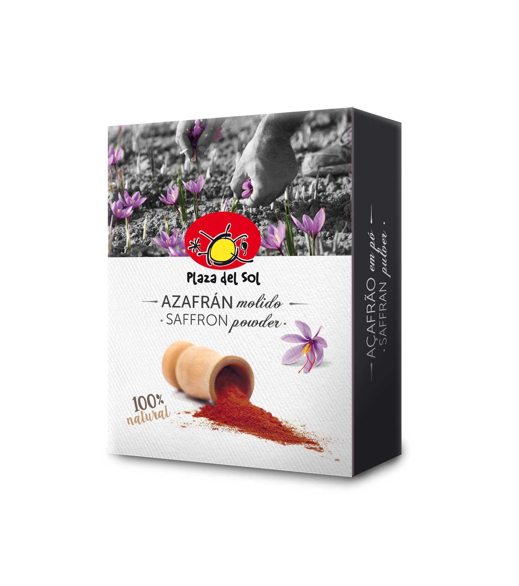 Safranpulver mit 4 Umschlägen à 240 mg - UBSBOT.eu - Fine things for you