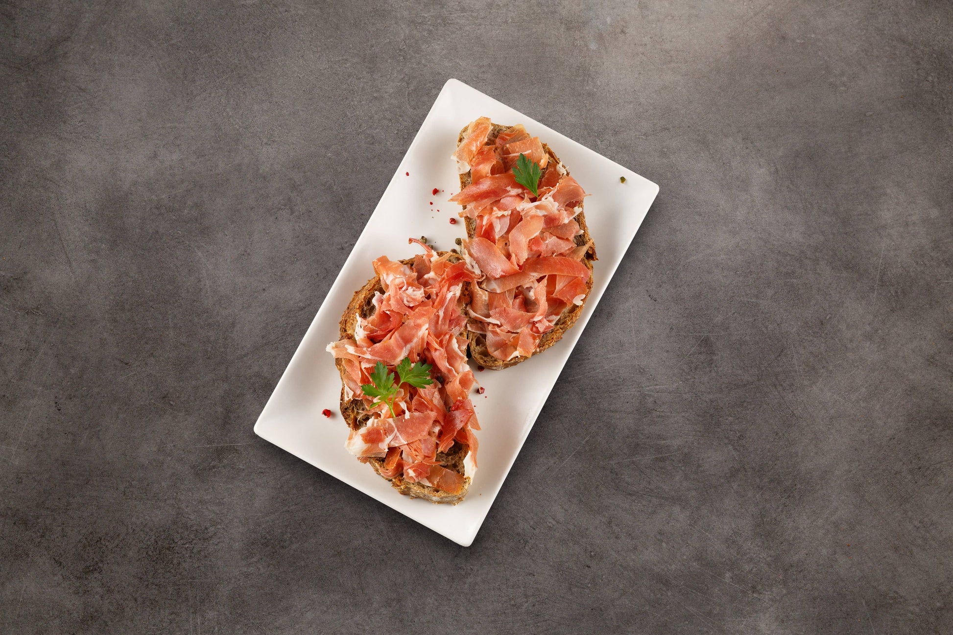 MINI SERRANO-SCHINKEN MIT STÄNDER UND MESSER. 12 Monate Reifung - UBSBOT.eu - Fine things for you