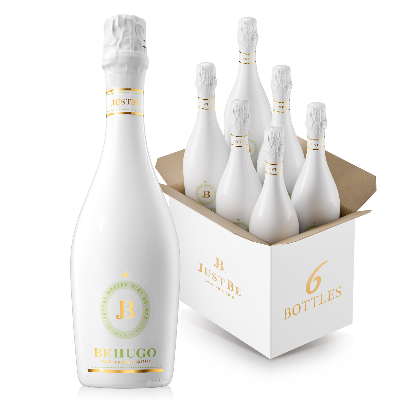 Justbe modern wine drinks - BeHugo 75cl - SPECIAL EDITION - UBSBOT.eu - Fine things for you
