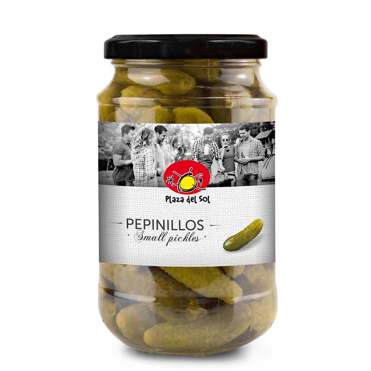 Kleine Gewürzgurken in Essig (Sardellenaroma) 350 g - UBSBOT.eu - Fine things for you