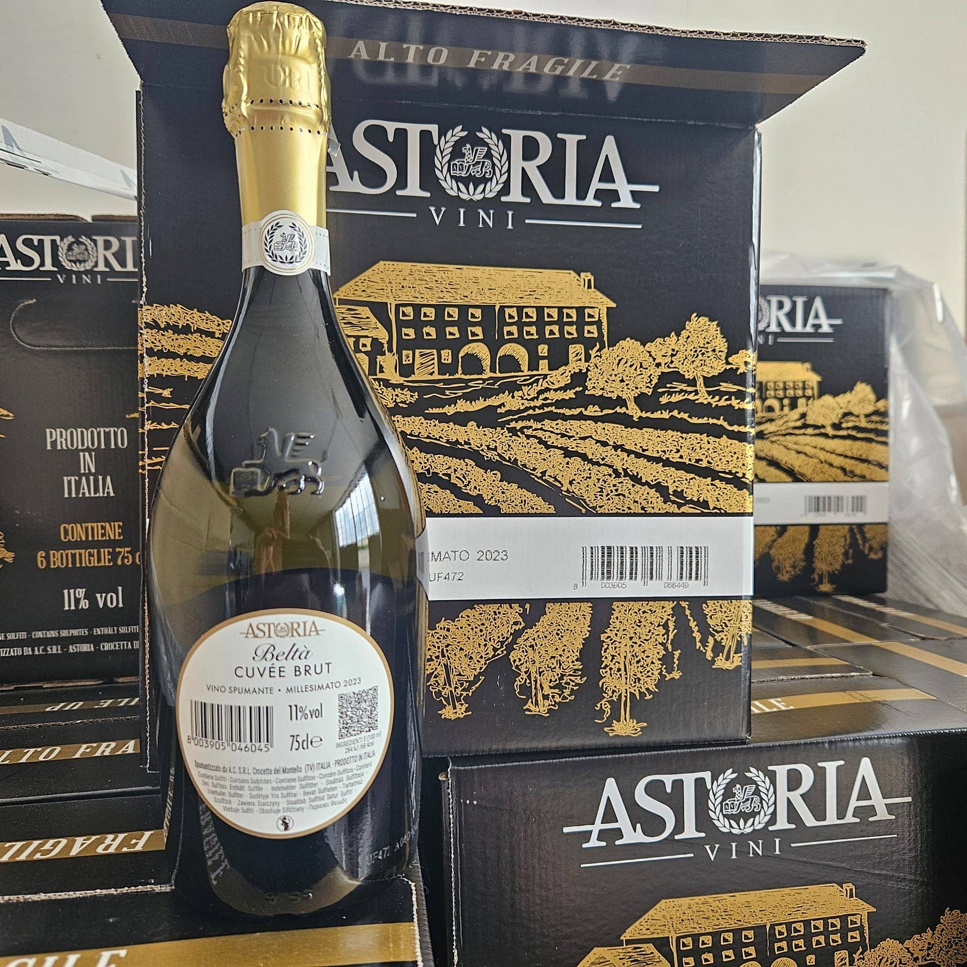Astoria Sparkling Wine Brut Millesimato „Beltà“ 0,75 Liter - UBSBOT.eu - Fine things for you