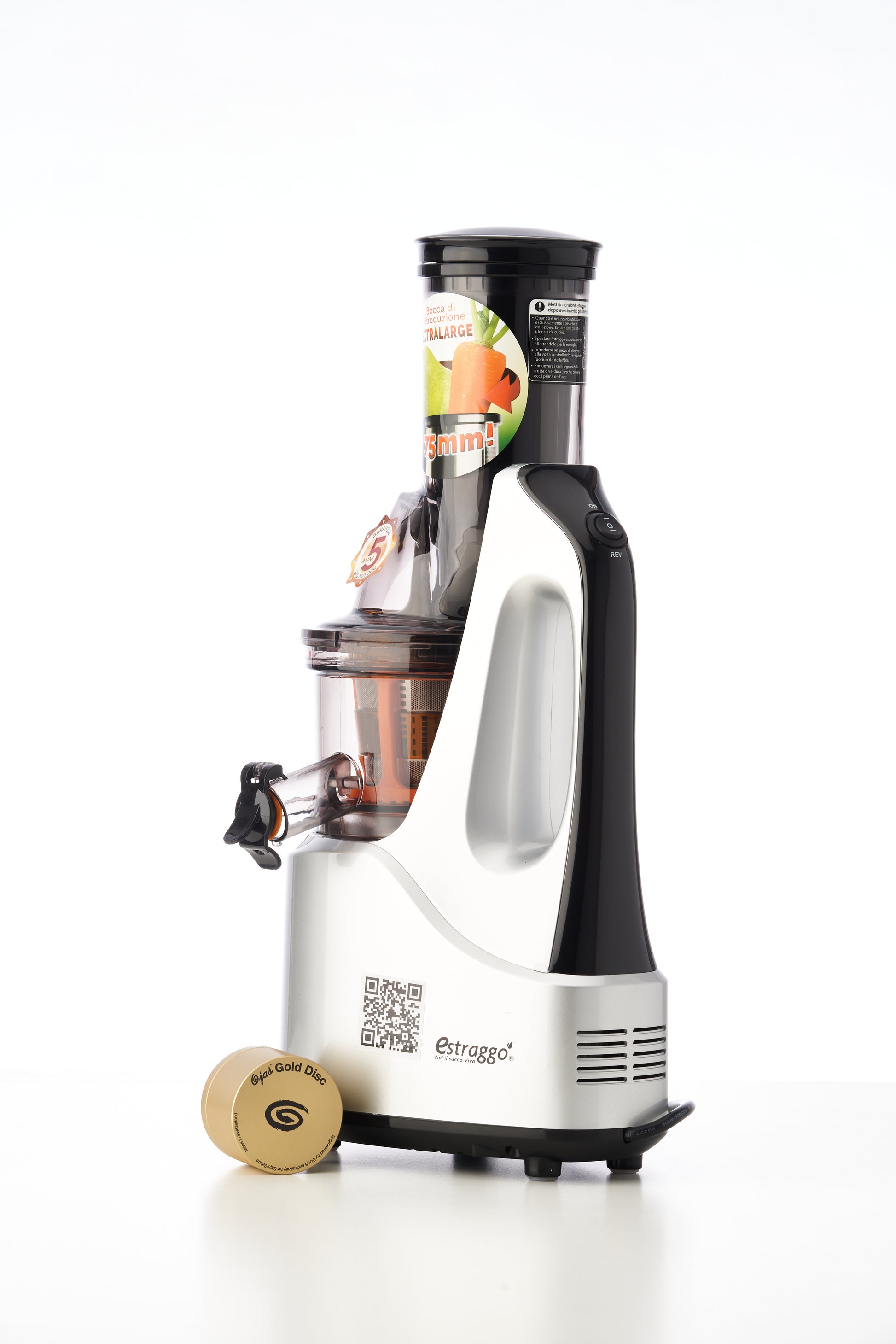 Slow juicer LifeEnergy PRO - UBSBOT.eu - Fine things for you