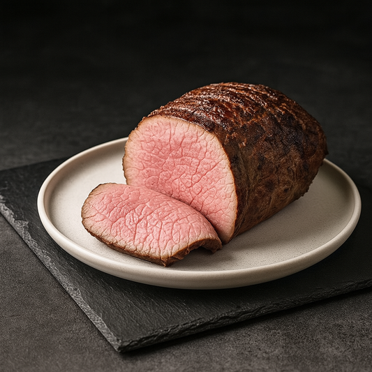Grass-fed Limousine Scottona Roast Beef – Tender, Aromatic, and Ready to Eat - UBSBOT.eu - Fine things for you